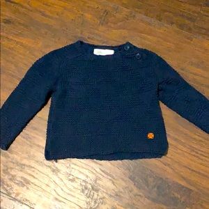 Zara Knit Baby Boy Cardigan 9-12 Months